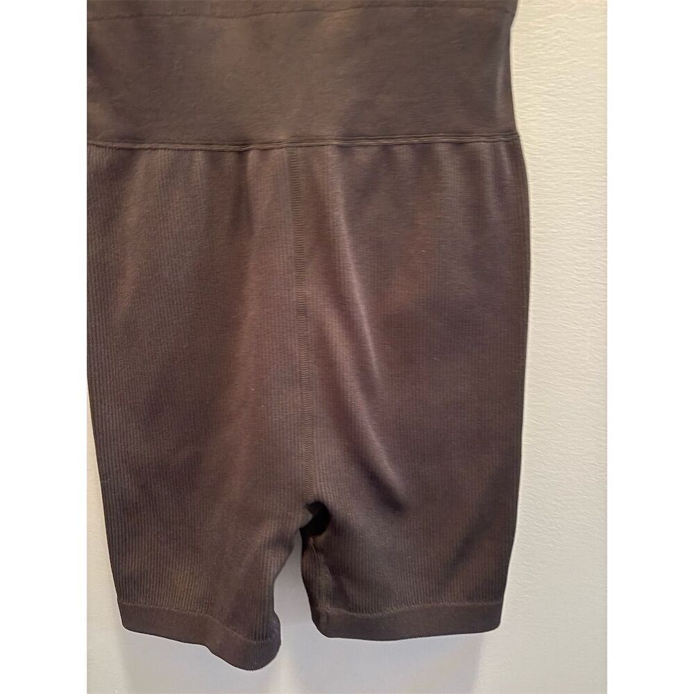 Love & Sports Women's Black XL Tank Bodysuit Crisscross Back Athleisure - Picture 3 of 6